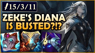 WE COOKED UP ANOTHER BUILD  Hybrid Diana Mid Carry [upl. by Nimzaj845]