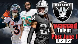 Raiders  June 1st 💰  Potential Targets  Potential Cuts  🏴‍☠️ [upl. by Claudy]