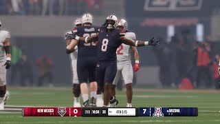 New Mexico Lobos 00 vs 16 Arizona Wildcats 00  August 31 2024 [upl. by Feodor966]