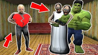 Granny loves Hulk  Grannyhulk vs Grandpa  funny horror animation parody p298 [upl. by Hendricks]