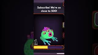 Fwog plant island fun mysingingmonsters msmgame msm games mysingingmonstersgame gaming [upl. by Nagiam]