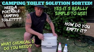 THETFORD PORTA POTTI PORTABLE CAMPING TOILET HONEST THOUGHTS AFTER A BIG LAP OF AUSTRALIA amp REVIEW [upl. by Bodrogi]