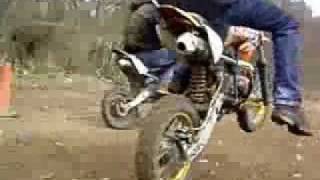 Thumpstar 125cc pit bike riding [upl. by Schulman]