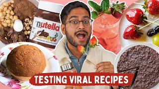 TESTING VIRAL INSTAGRAM RECIPES  DO THESE RECIPES WORK😱😱 TESTED BY SHIVESH [upl. by Merridie]