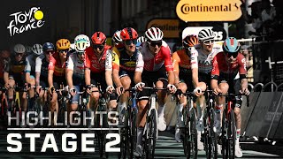 Tour de France 2024 Stage 2  EXTENDED HIGHLIGHTS  6302024  Cycling on NBC Sports [upl. by Crane454]