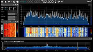 702kHz DZAS Network Announce Dce28 2023 1459 UTC [upl. by Eissel]