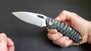 Sacha Thiel  Officer V3 knife with 335 inch N690co blade [upl. by Temme]