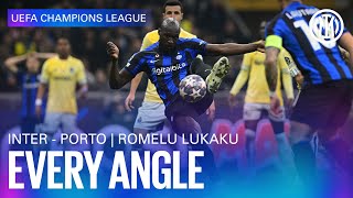 LUKAKU GOAL vs PORTO  EVERY ANGLE  CHAMPIONS LEAGUE ⚫🔵 [upl. by Ramak949]