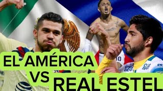 REAL ESTELI VS EL AMÉRICA REACCIÓN EN VIVO [upl. by Latsirc]