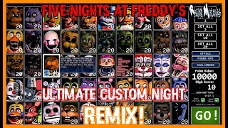 quotFNAFquot Ultimate Custom Night Remix Remix Maniacs [upl. by Justino284]