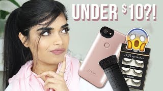 ALIEXPRESS 10 amp UNDER DUPES amp CHEAP FINDS LUMEE CASE NARS ABH amp MORE [upl. by Torrell198]