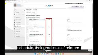 ParentVUE Reviewing and Understanding Secondary Report Cards [upl. by Jemima]