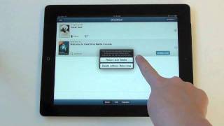 Returning and Deleting an eBook Using the Overdrive Media Console iPad [upl. by Libenson435]