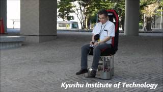 Omnidirectional wheelchair driven by ball wheel without omniwheel [upl. by Aydiv]