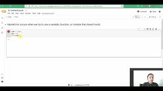 What Is a NameError in Python How do I fix name error in Python How NameError Works with Examples [upl. by Pedro]