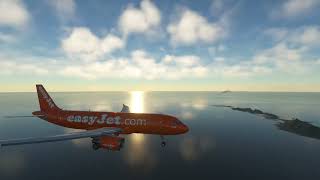 Microsoft Flight Simulator 202O Final into Madeira Airport by Atelic [upl. by Ecinnej725]