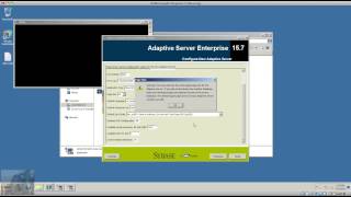 Sybase Install Part 2 of 3 ASE 157 [upl. by Obbard658]