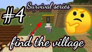 pojav launcher Survival series part 4 find the village 🤟😃 [upl. by Delaney329]