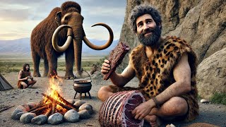 Cavemen and the Mammoth Barbecue A Prehistoric Feast [upl. by Ecnerwal]