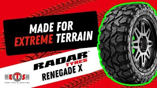 Made For EXTREME Terrain  The Perfect OffRoad Tyre  Radar Renegade X [upl. by Ocsinarf]