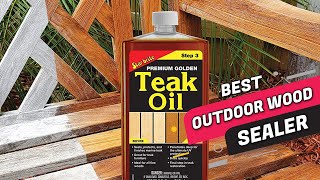 Best Outdoor Wood Sealers Review 2023  UV Sun Damage Fading Water amp Weather Protection [upl. by Claretta921]