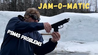 Crosman PSM45 malfunctions [upl. by Rizzo]