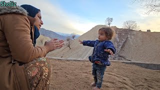 Heartfelt Journey Narges Nomadic Visit to Ailing Cousin in Hamids Tribe [upl. by Solim]