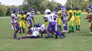 9u Titletown titans vs canopy oak rams 70 titans win [upl. by Neelloj]