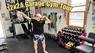 Single Car Garage Gym Tour 2024 [upl. by Rubi769]