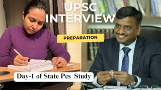 Day 1 of my UPSC Interview prepration and state pcs exam prepration upscaspirants exam [upl. by Lizned]