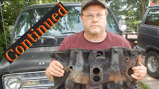 Mopar 318 2bbl intake mod  MPG and HP Part 3 nonamenationals [upl. by Ysnil]