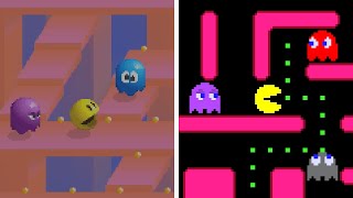 What if PacMania looked like the original classics  PacMan Scratched [upl. by Ttelrahc]