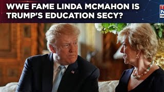 Trump picks Linda McMahon to head Department of Education [upl. by Shakti]