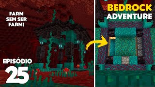 🪓 COMO PEGAR MADEIRA DO NETHER MAIS RÁPIDO  Minecraft Bedrock Adventure 25 1161 [upl. by Ambrosius678]