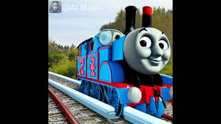 quotCreepy Thomas the trainquot ai stablediffusion art amazing [upl. by Aromat]