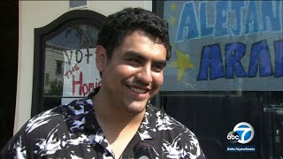 ‘American Idol’ finalist Alejandro Aranda speaks with Eyewitness News  ABC7 [upl. by Nadda]