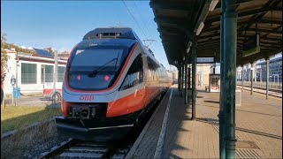 🇦🇹 Vienna Hütteldorf Train Station and surroundings Metro Bus and football stadium 4K Quality [upl. by Anoek]