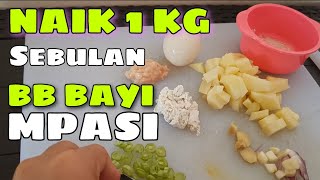 Cara Cepat Berat Badan Bayi Naik [upl. by Golightly]