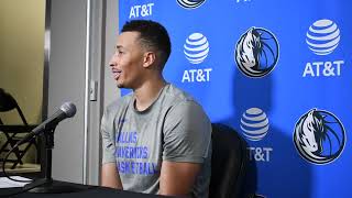 Dallas Mavs Dante Exum Postgame Interview vs Sacramento Kings March 29 2024 [upl. by Nanon450]