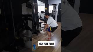 HIGH PULL POLIA academia fitness [upl. by Bren]