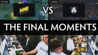 Dota 2 TI3  NaVi vs Alliance  The Final Moments Multicam [upl. by Buddie]