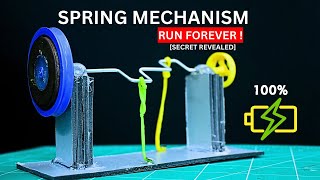 Free Energy Generator from Dual Spring Mechanism [upl. by Ruthi]