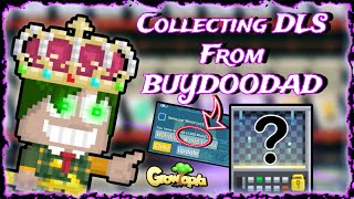 My Best Collect Ever  Collecting DLS From BUYDOODAD  Growtopia  2024 [upl. by Ivek]