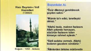 HACI BAYRAMI VELİ HAZRETLERİ 1 YOLUMUZU AYDINLATANLAR [upl. by Valeta768]