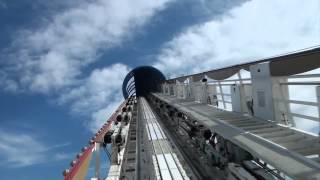 California Screamin Roller Coaster Front Seat POV Disneyland Disney California Adventure 1080p HD [upl. by Ainslee]