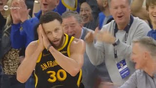 Stephen Curry Shocks Crowd After Clutch 3 Pointer vs Celtics In Final Minutes Warriors vs Celtics [upl. by Chaney]