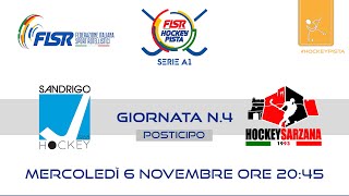 Serie A1  G4  Posticipo  Telea Medical Sandrigo H x Hockey Sarzana [upl. by Aleirbag869]