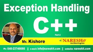 Exception Handling in C Part2  C  Tutorial  Mr Kishore [upl. by Manda]