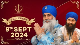 Live Kirtan from MGC  09Sep24n  Neeldhari Samparda  Bhai Nirmal Singh Ji Khalsa [upl. by Esirec]