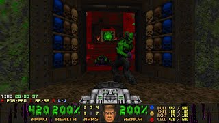 Doom 2  Corruption Map 12  Abandoned Mire UVMax  Normal 100 Map Author Evilneck [upl. by Eiramoj]